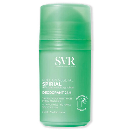 SVR Spirial Vegetal, deodorant roll-on, fără săruri de aluminiu, 50 ml