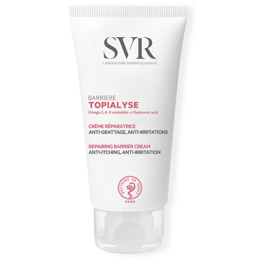 SVR Topialyse Barierre, Regenerating barrier cream, 50 ml