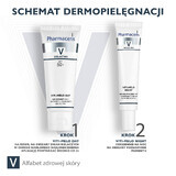 Pharmaceris V Viti-Melo Nuit, crème repigmentante réduisant la surface des taches de vitiligo la nuit, 40 ml