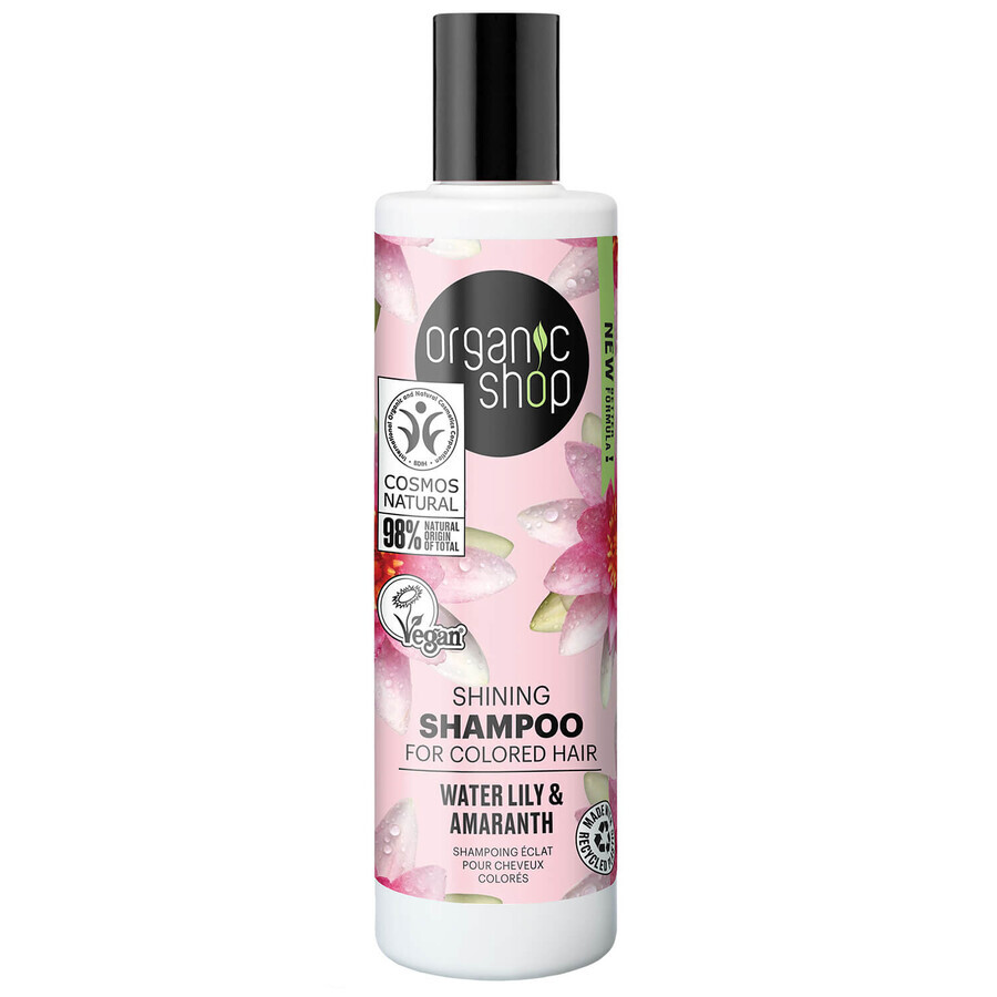 Organic Shop, shampooing cheveux brillants, Silk Nectar, 280 ml