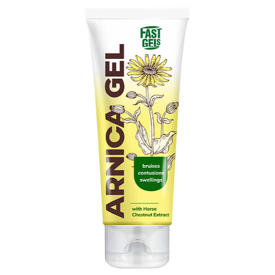 Arnica Fast Gel, Arnica gel for bruises, with sea buckthorn extract, 50 g