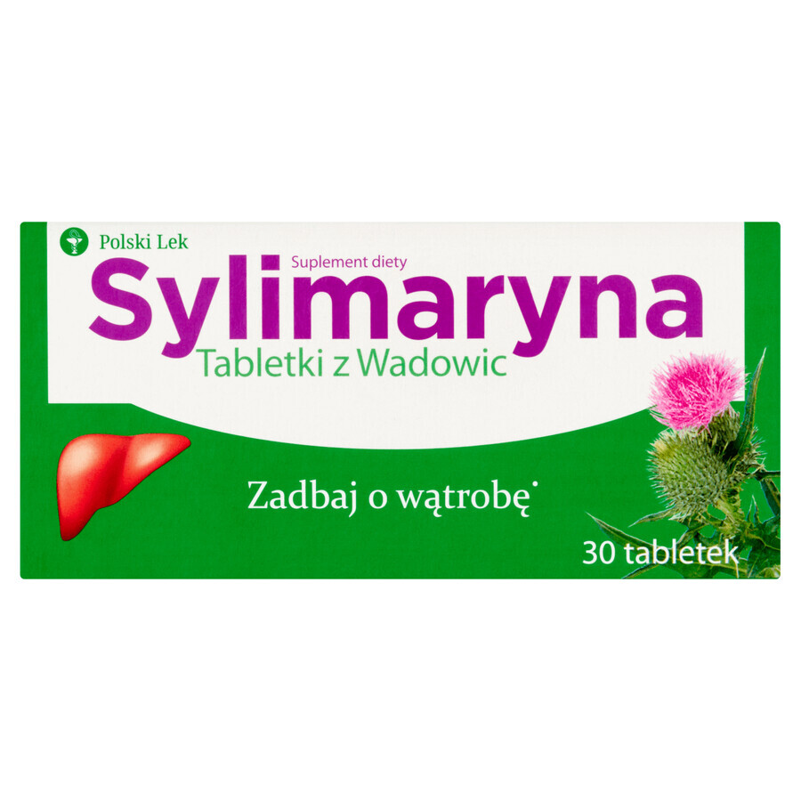 Comprimés de silymarine de Wadowice, 30 comprimés