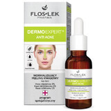 Flos-Lek DermoExpert Anti Acné, peeling acide normalisant, nuit, 30 ml