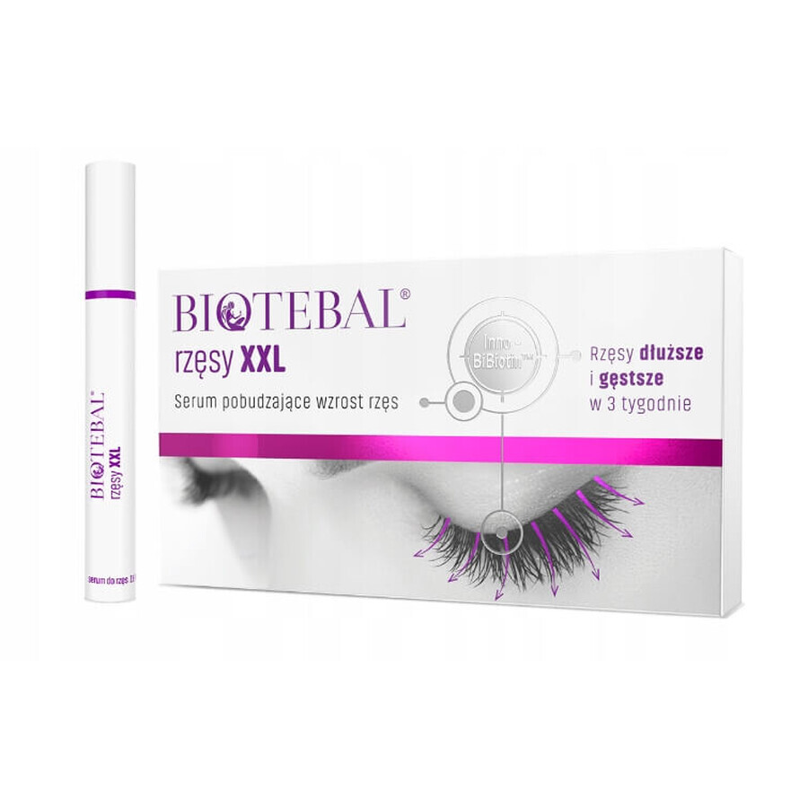 Biotebal Cils XXL, sérum stimulant la croissance des cils, 3 ml