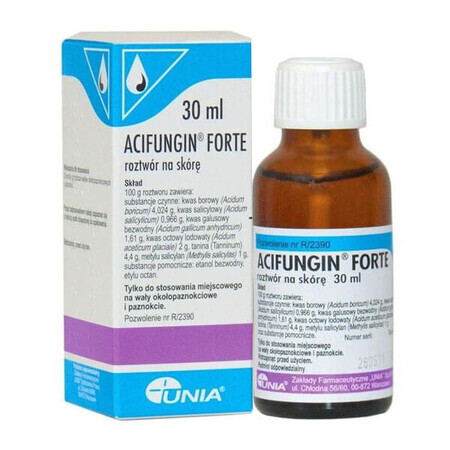 Acifungin forte, solution pour la peau, 30 ml