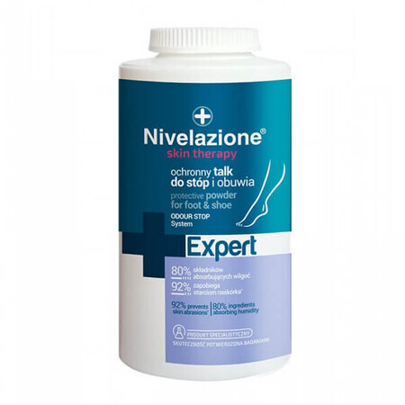 Nivelazione Skin Therapy, talco protettivo per piedi e scarpe, 110 g