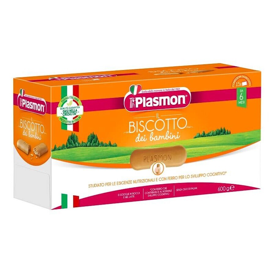 Kekse mit Vitaminen +6Monate, 600g, Plasmon