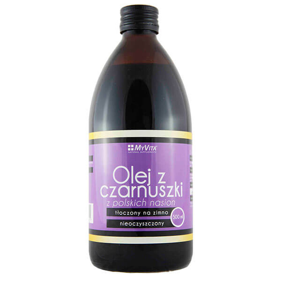 Olio di Nigella Sativa Bio, 500 ml