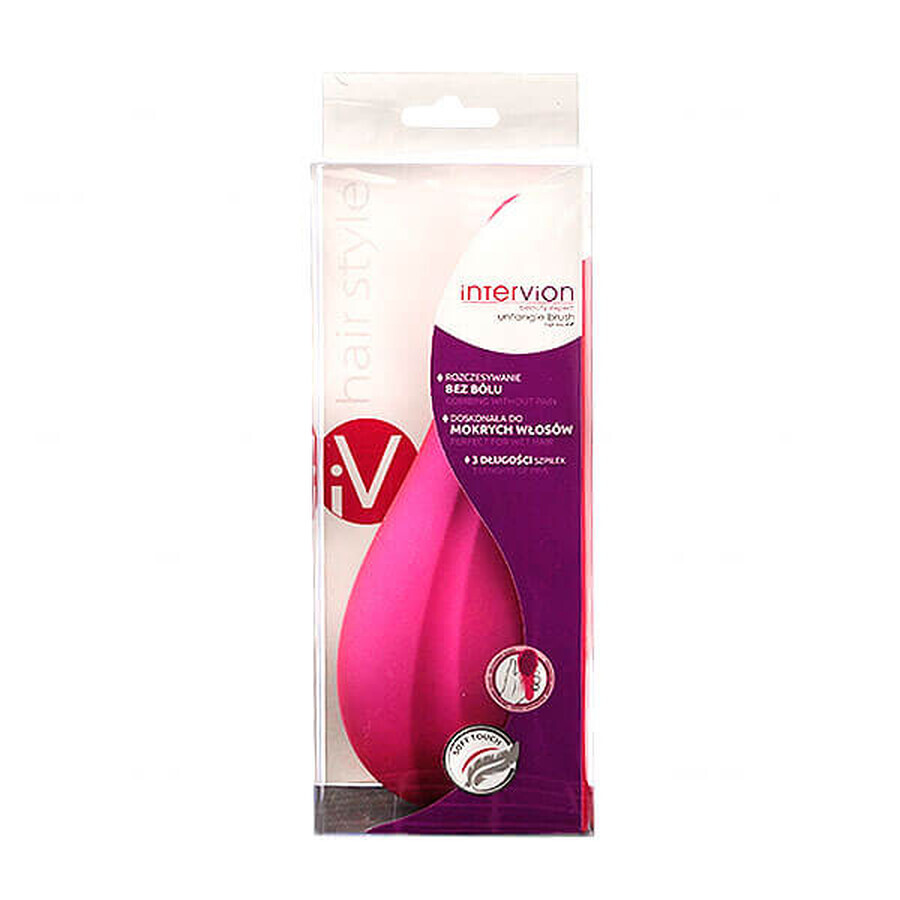 Inter-Vion, Brosse à démêler Soft Touch, 498860, 1 pièce