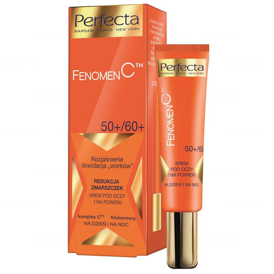 DAX Perfecta Fenomen C, crema para ojos y párpados, reducción arrugas 50+ / 60+, 15 ml