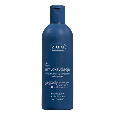 Ziaja Acai Berry, feuchtigkeitsspendendes Gel mit Duschlotion, 300 ml