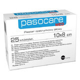 Pasocare Med, pansement plâtre, stérile, 10 cm x 8 cm, 1 pièce