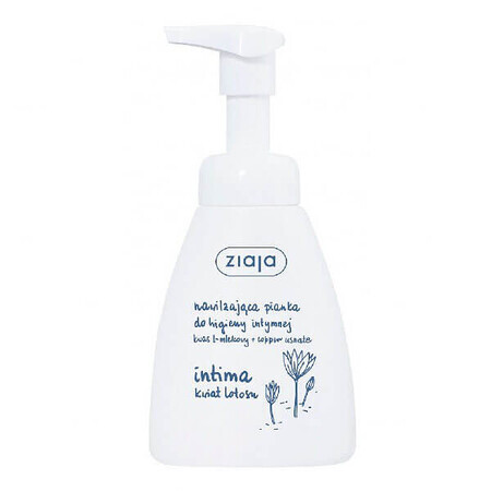 Schiuma Intima Ziaja con Fiore di Loto, Idratante, 250ml