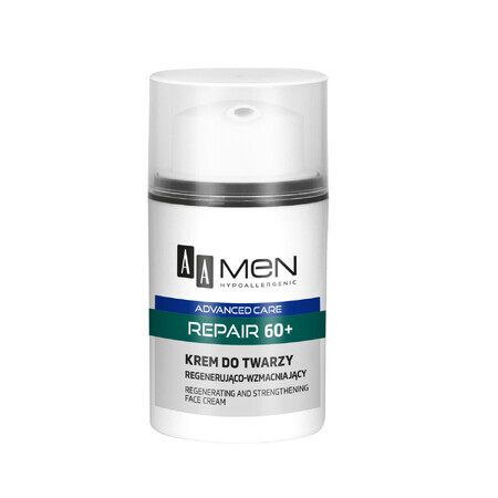 AA Men Repair 60+, Regenerating and fortifying face cream, 50 ml