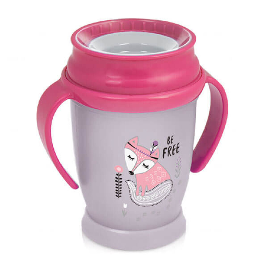 Lovi Junior, tasse 360° avec poignées, Indian Summer, fille, à partir de 12 mois, 250 ml