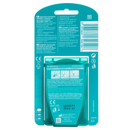 Compeed Cerotti per vescica, mix, 5 pezzi