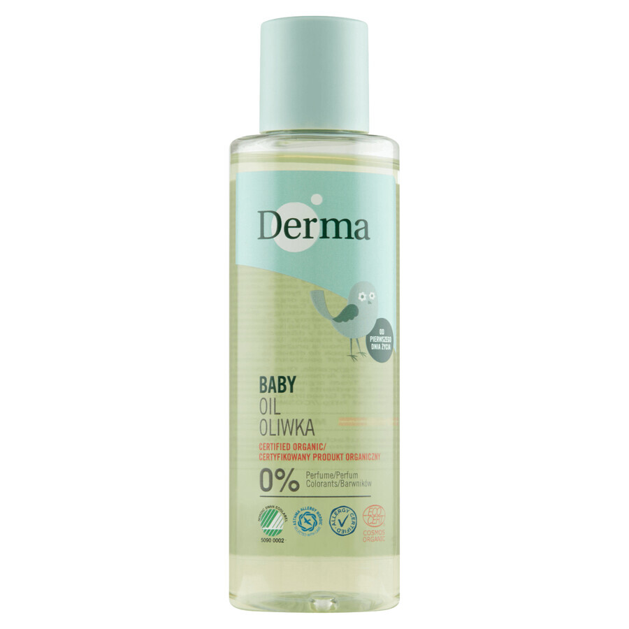 Derma Eco Baby, huile pour bébé dès le premier jour, 150 ml