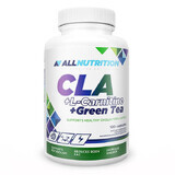 Allnutrition CLA + L-Carnitine + green tea, 120 capsules