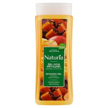 Joanna Naturia, gel douche, mangue et papaye, 300 ml