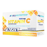 Allnutrition Vitamin C 1000 mg, vitamin C + bioflavonoids, 60 capsules