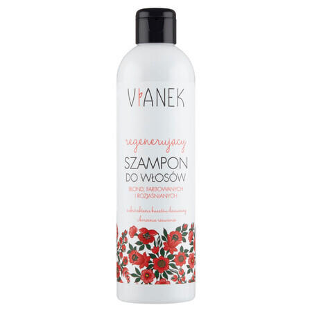 Vianek, shampooing régénérant pour cheveux blonds, colorés et décolorés, 300 ml