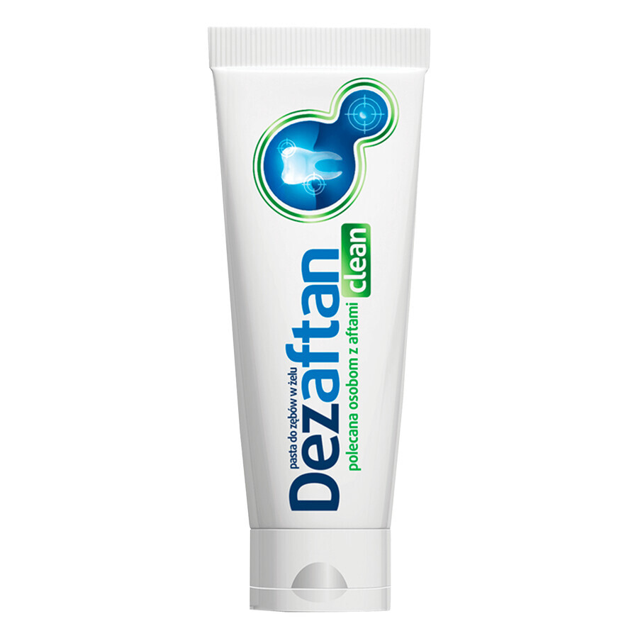 Dezaftan Clean, gel dentifrice, 75 ml