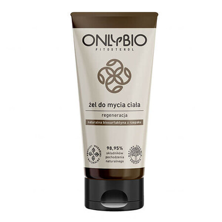 OnlyBio, gel lavant pour le corps, régénération, 200 ml