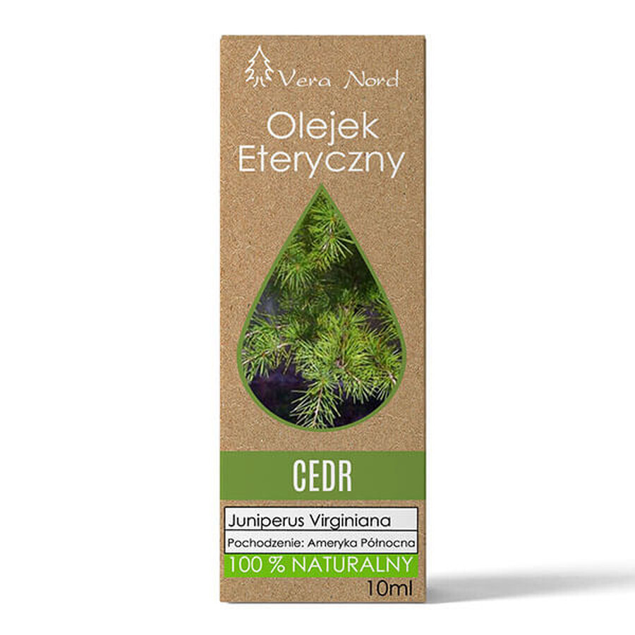 Olio essenziale di Cedro Vera Nord Naturale, 10ml