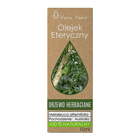 Vera Nord, olio essenziale naturale di tea tree, 10 ml