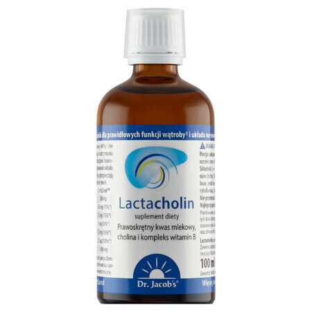 Lactacholine Dr. Jacob's, gouttes, 100 ml