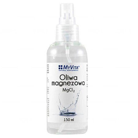 Olio di Magnesio MyVita, Integratore Naturale, 150 ml