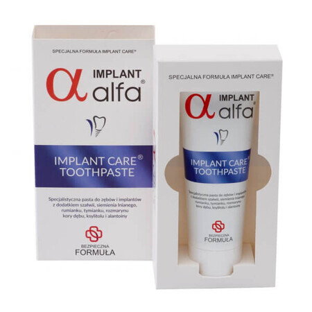 Alfa Implant Spezialpflege Zahncreme und Implantat 75ml