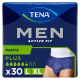 Tena Men Active Fit Pants, absorbent underpants, size L/XL, 95-130 cm, Plus, 30 pieces