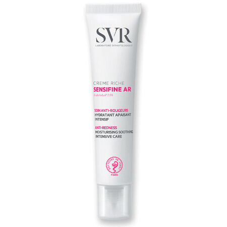 SVR Sensifine AR, crème vasculaire thermorégulatrice, riche, 40 ml