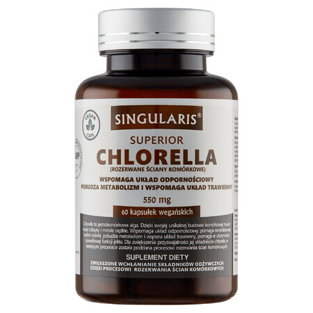 Singularis Überlegene Chlorella 60 Kapseln