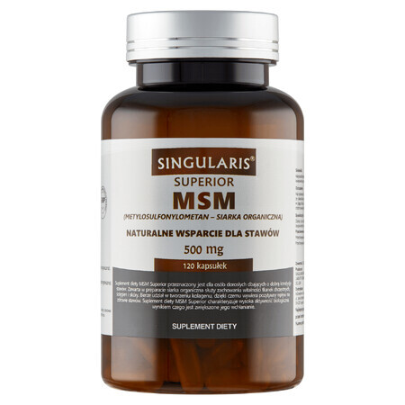 Singularis Superior, MSM 500 mg, 120 gélules