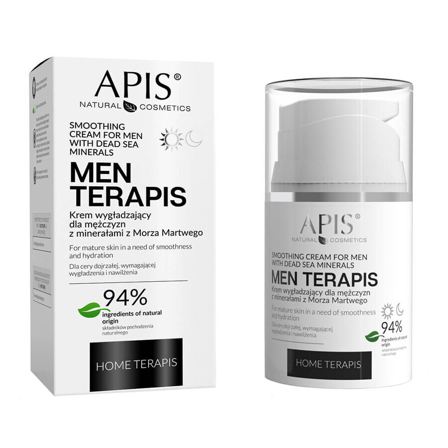 Apis, TerApis, crème lissante pour hommes, 50 ml