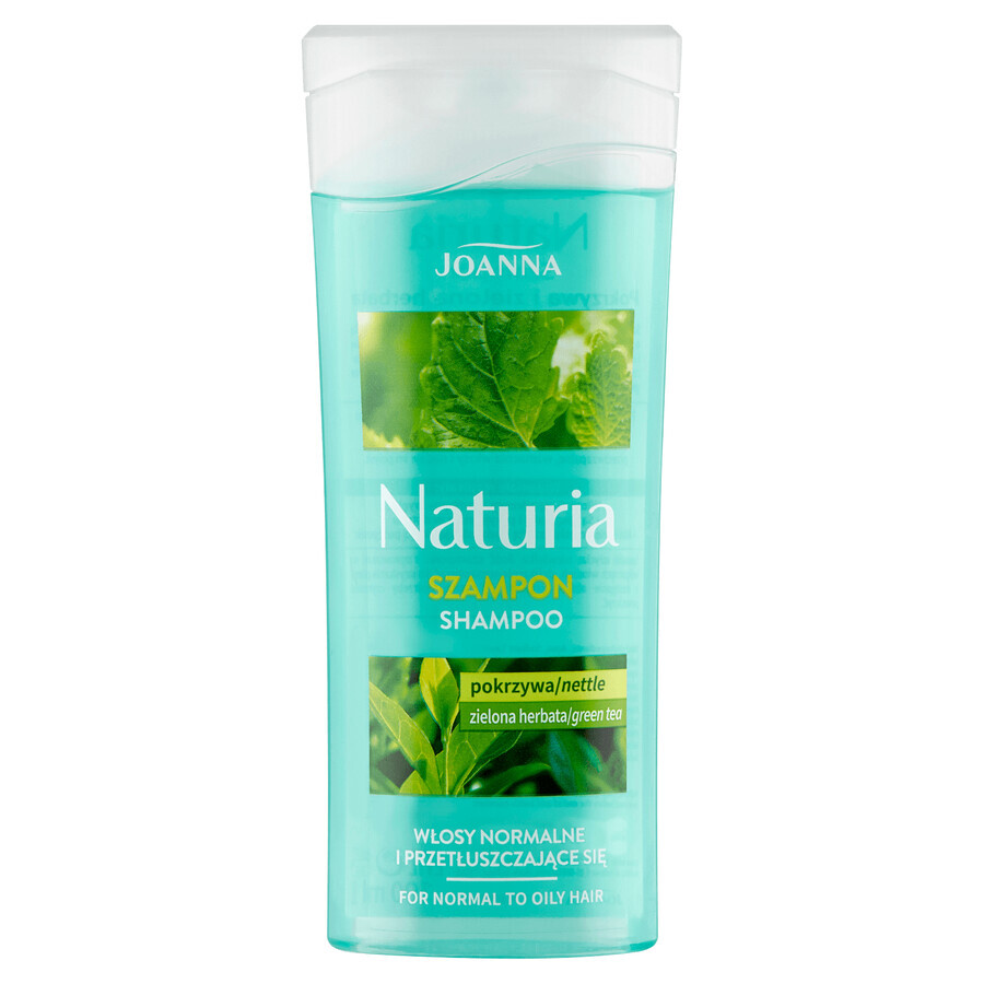 Joanna Naturia, shampooing à l'ortie et au thé vert, 100 ml