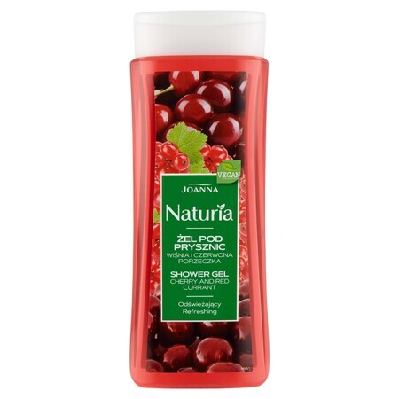 Joanna Naturia, gel douche, cerise et cassis, 300 ml