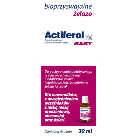 Actiferol Fe gocce, 30 ml