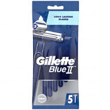 Gillette Blue II, rasoirs jetables, 5 pièces