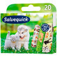 Pansements Salvequick, Animal Planet, 20 pi&#232;ces