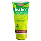 Beauty Formulas, shampooing, nettoyant, Tea Tree, 200 ml