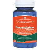 Broméline et Papaïne, 60 gélules, Herbagetica