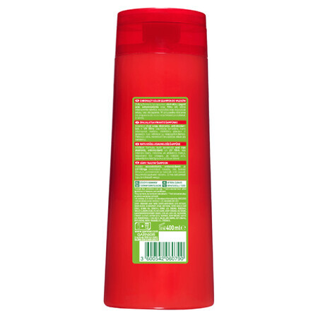 Shampooing Garnier Fructis Color Resist, protecteur et brillant, cheveux colorés, 400 ml