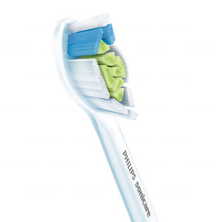 Philips, embouts de remplacement pour brosse à dents sonique Sonicare W2 Optimal White, HX6062/10, 2 pièces