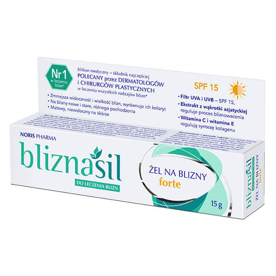 Bliznasil Forte, gel de silicon pentru cicatrici, 15 g