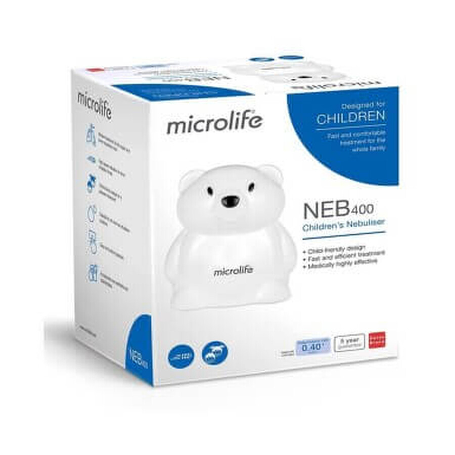 Microlife NEB 400, inhalateur à piston pneumatique pour enfants