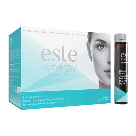 Este Synergy, shot, 25 ml x 28 flacons EMBALLAGE DEFECTUEUX