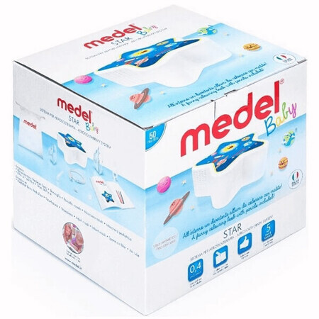 Medel Star Baby Inhalator  Qualitatives Inhaliergerät zur effektiven Atemtherapie für Babys.